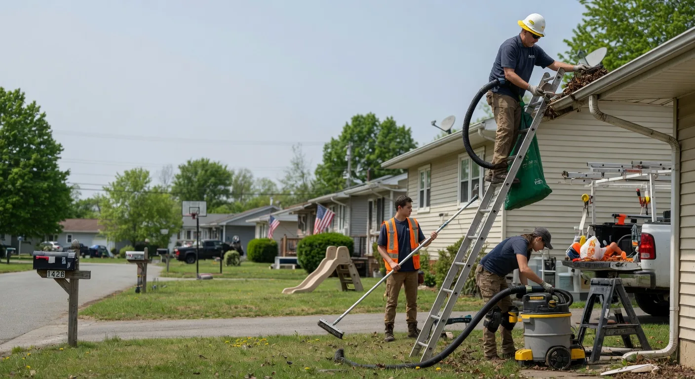 Gutter Installation in New Middletown, OH near me